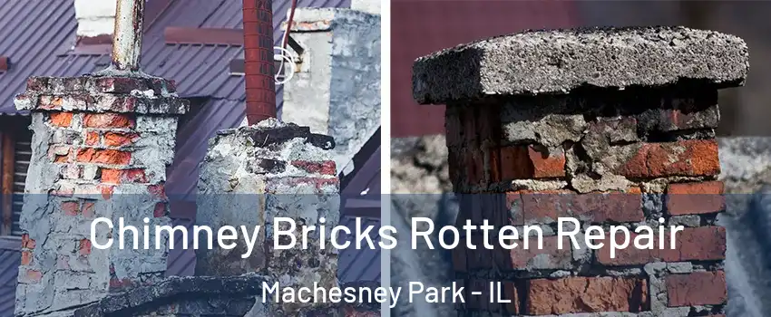  Chimney Bricks Rotten Repair Machesney Park - IL