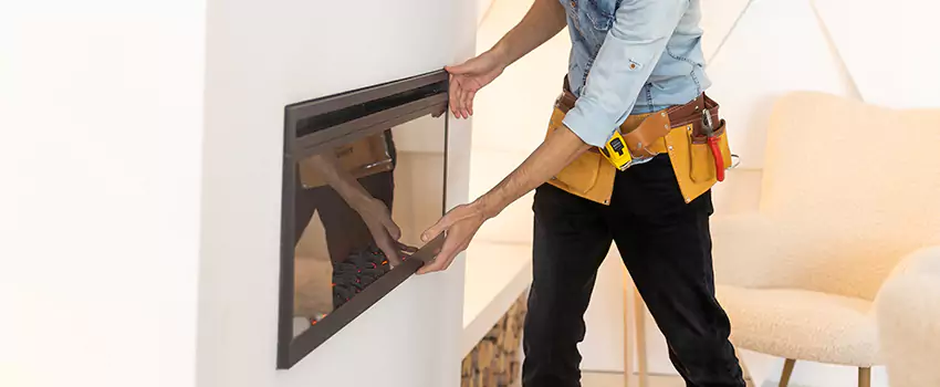 Metal Fireplace Installation in Machesney Park, Illinois