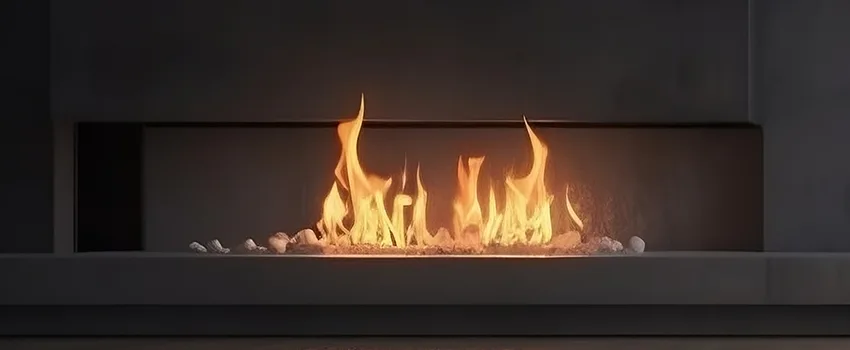 B-Vent Gas Fireplace Installation in Machesney Park, IL