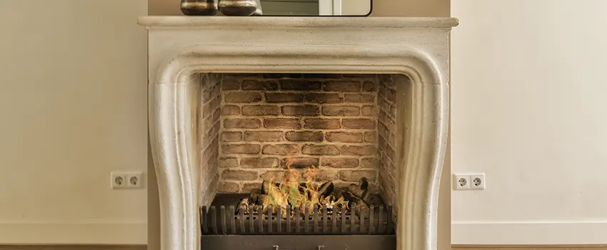 Vintage-style Fireplace Redesign in Machesney Park, Illinois
