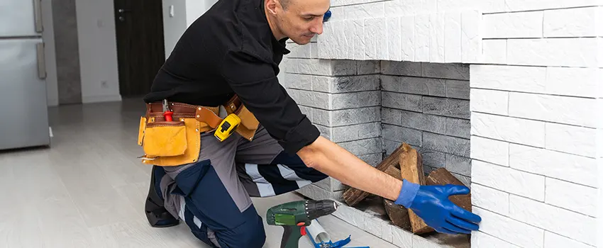 Fireplace Damaged Damper Frame Repair Services in Machesney Park, Illinois