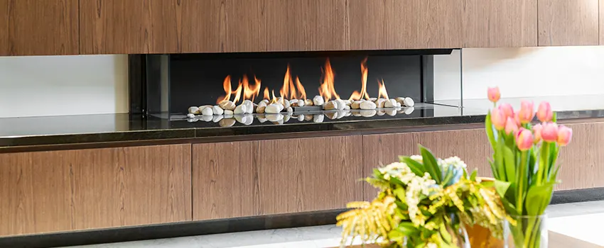 Double-height Fireplace Design Refurbishment in Machesney Park, Illinois